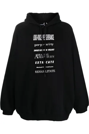 Fred Perry Hoodie mit Slogan-Patches