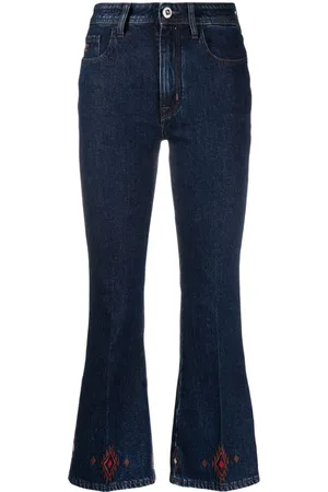 Jacob Cohen Bestickte Cropped-Jeans