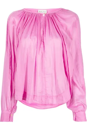 FORTE FORTE Semi-transparente Bluse