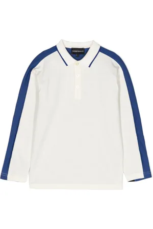 Emporio Armani Poloshirt in Colour-Block-Optik