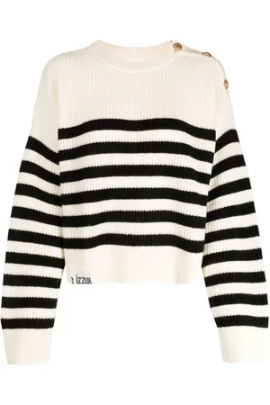 Izzue Pullover mit Logo-Patch