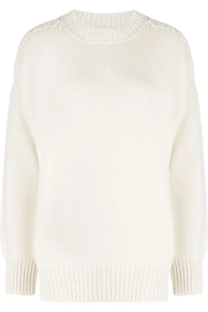 Sa Su Phi Kaschmirpullover mit Rundhalsausschnitt