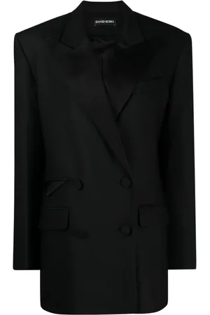 DAVID KOMA Doppelreihiger Blazer
