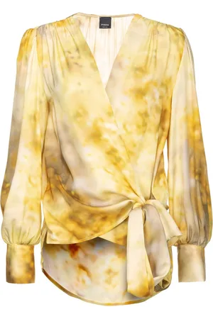 Pinko Bluse mit abstraktem Print