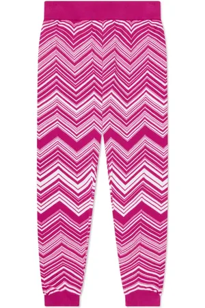 Missoni Gestrickte Leggings mit Zickzackmuster