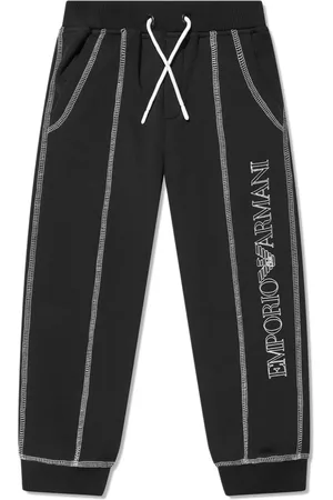 Emporio Armani Jogginghose mit Logo-Stickerei