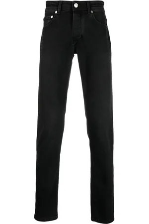 BARBA Slim-Fit-Jeans mit Logo-Patch