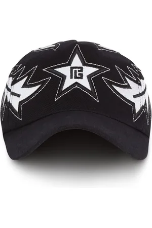 Balmain Baseballkappe mit Western-Stickerei