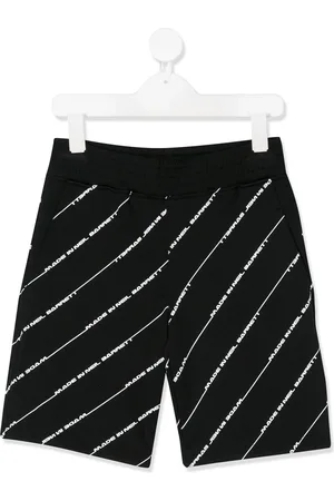 Neil Barrett Shorts mit Logo-Streifen