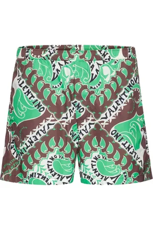 VALENTINO GARAVANI Badeshorts mit abstraktem Print