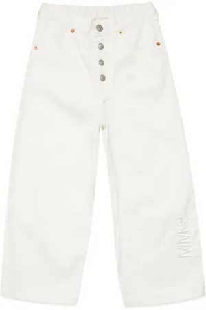 Maison Margiela Weite Jeans mit elastischem Bund