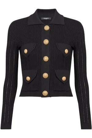 Balmain Gerippter Cardigan