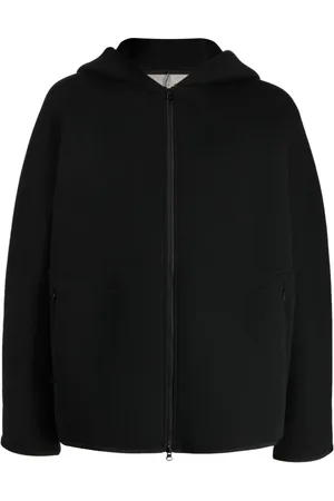 Fumito Ganryu Jacke mit lockerer Kapuze