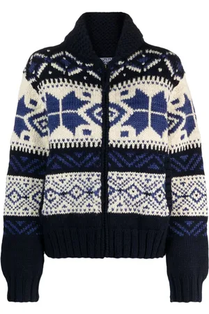 Ralph Lauren Cardigan mit Fair-Isle-Strickmuster