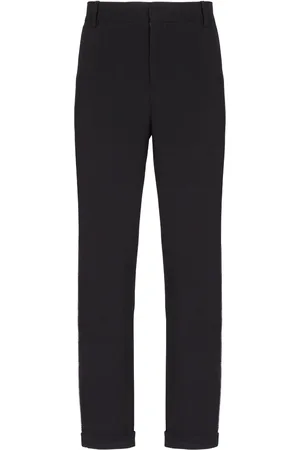 Balmain Klassische Hose mit Kristallen