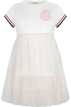 Moncler Kleid mit Logo-Patch
