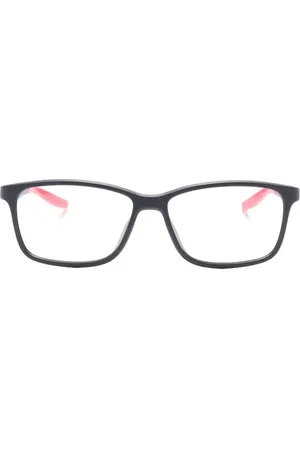 Nike Zweifarbige Brille mit eckigem Gestell