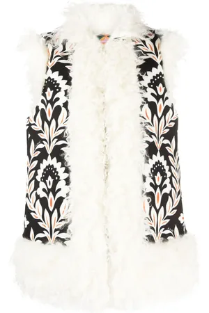 La DoubleJ Weste mit Blumen-Print