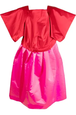 Comme des Garçons Midikleid in Colour-Block-Optik