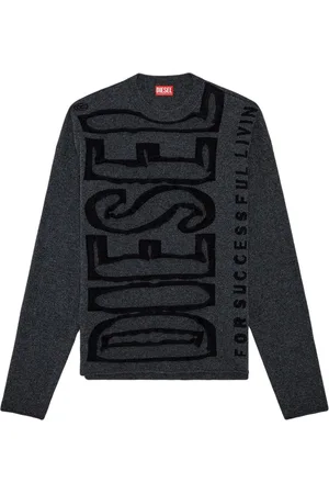 Diesel K-Floyd Pullover mit Intarsien-Logo