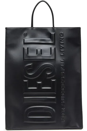 Diesel DSL 3D L X Shopper mit Logo-Prägung