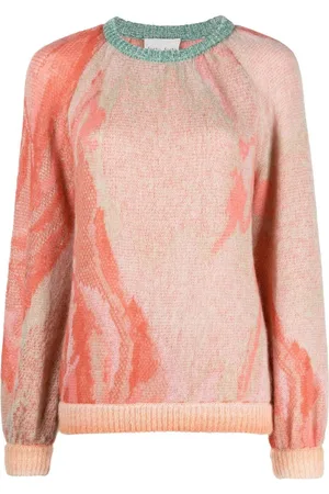 FORTE FORTE Ausgeblichener Strickpullover