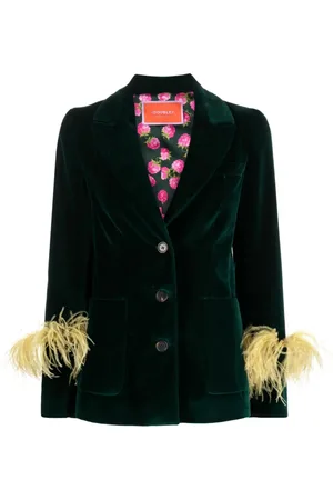 La DoubleJ Keaton Blazer mit Federn