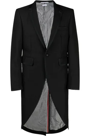 Thom Browne Mantel mit asymmetrischem Saum