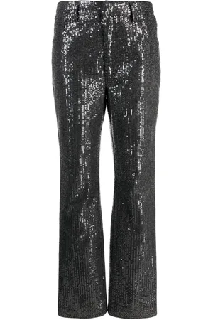 ROTATE Jeans mit hohem Bund