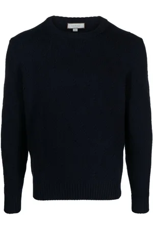 CANALI Merinopullover mit Rundhalsausschnitt