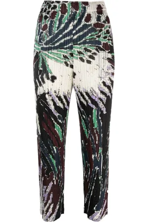 PLEATS PLEASE ISSEY MIYAKE Plissierte Cropped-Hose