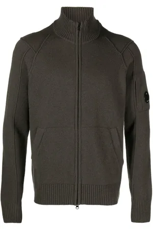 C.P. Company Cardigan mit Linsen-Detail