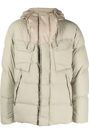 Ten Cate Daunenjacke mit Kapuze in Knitteroptik