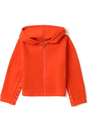 Stella McCartney Kapuzenjacke mit Logo-Streifen