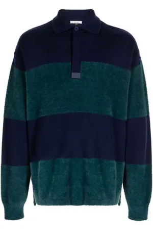 Eytys Gestreifter Pullover mit gebürstetem Finish