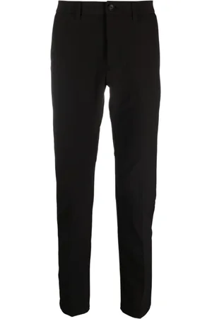 HUGO BOSS Tapered-Hose mit Logo-Patch