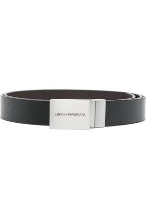 Emporio Armani Wendbarer Gürtel mit Logo-Schnalle