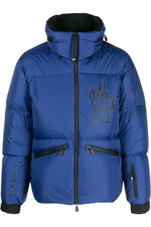 Moncler Verdons Skijacke mit Logo-Print