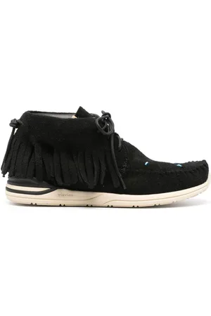 VISVIM Shaman-Folk Schnürstiefel mit Fransen