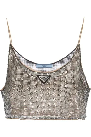 Prada Top mit Strass