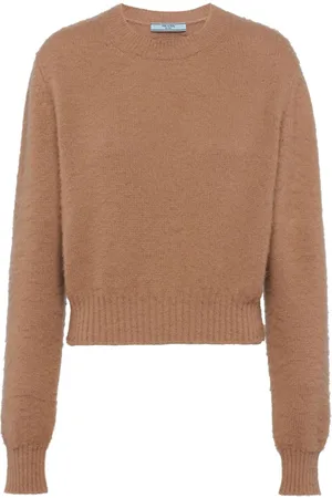 Prada Kaschmirpullover mit rundem Ausschnitt