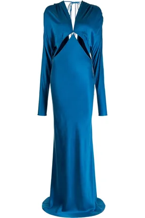 ALEKSANDRE AKHALKATSISHVILI Maxikleid mit Cut-Outs