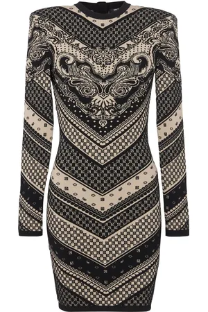 Balmain Kleid mit Muster