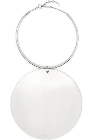 Courrèges Choker mit Scheibenanhänger
