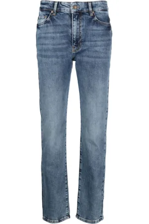 Chiara Ferragni Schmale High-Rise-Jeans