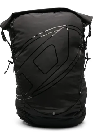 Diesel Rucksack mit Logo-Print