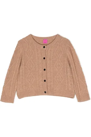Cashmere In Love Alaska Mini Cardigan mit Zopfmuster