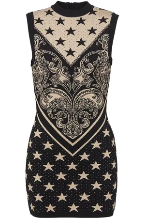 Balmain Gestricktes Minikleid