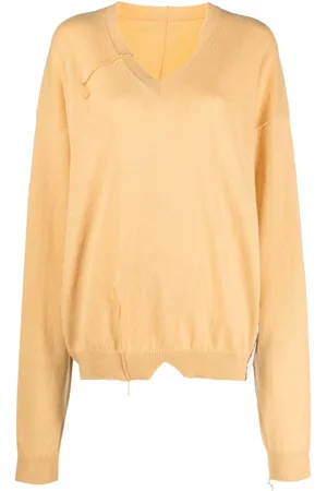 RAMAEL Pullover in Distressed-Optik