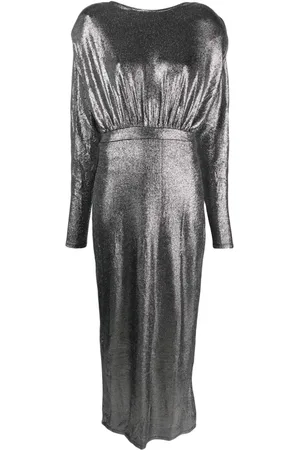 Gestuz EiraGZ Maxikleid im Metallic-Look